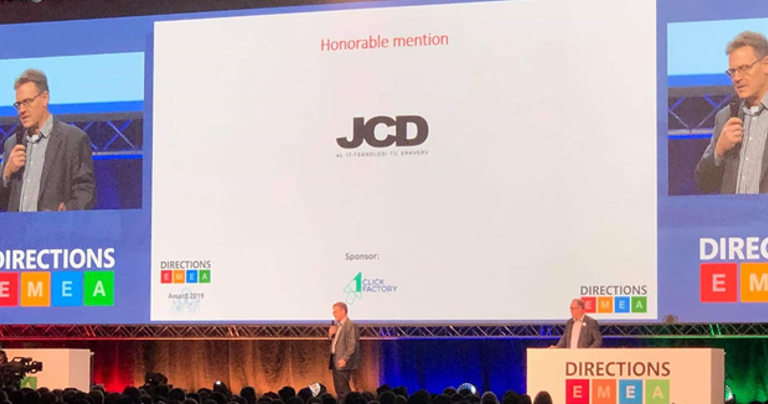 JCD EMEA Dynamics Business Central Partner Honorable Mention