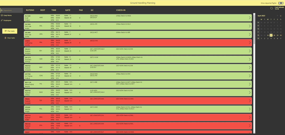 Vagtskema Planlaegning Applikation I Power Apps