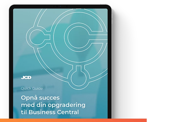 Jcd Quick Guide Opnaa Succes Med Business Central