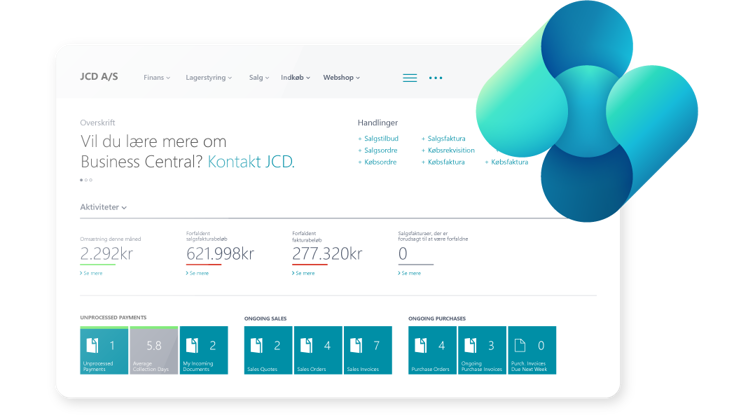 Business Central Dashboard 1
