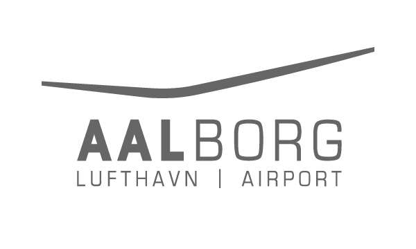 Aalborg Lufthavn 1 Case Logo Bw