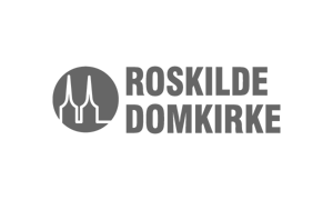 FlexScreen infoskærme hos Roskilde Domkirke logo