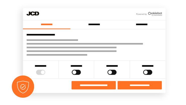 Cookiebot Mockup