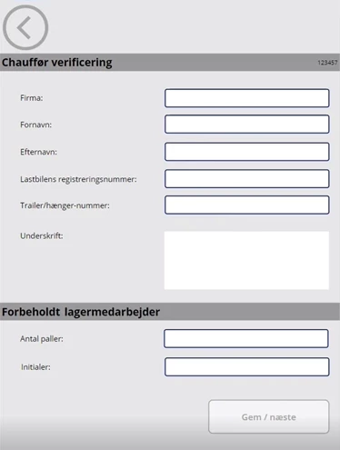 Chauffoer Verifikation App 2