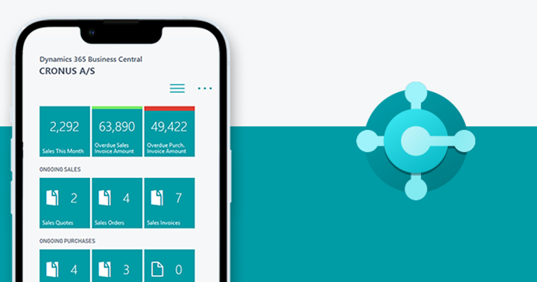 Business Central App Til Mobil Tablet