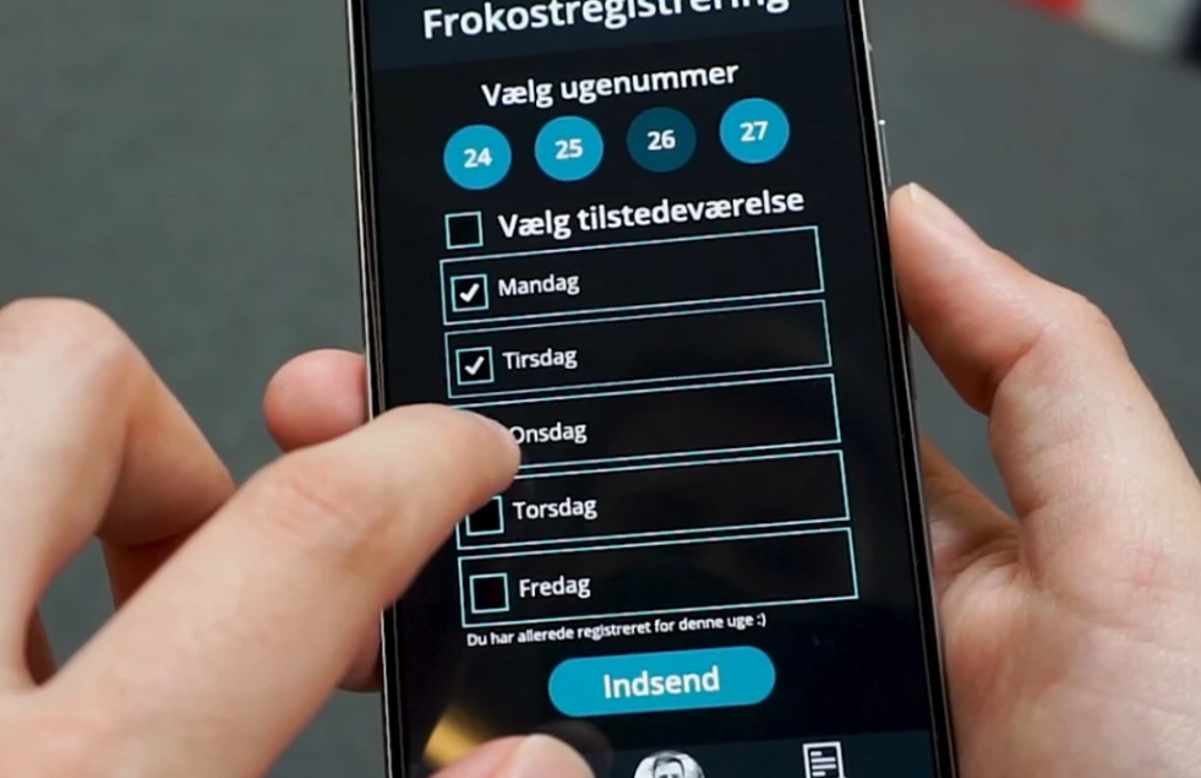 Frokostregistrering App Til At Mindske Madspild